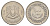 Ливия 100 дирхамов 1975 год-тип KM 17 медно-никель 4678-512