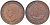 Великобритания 1/2 пенни 1943 Георг VI (1936-1952) KM 844, Spink 4115 бронза 34-1132