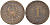 ГЕРМАНИЯ 1 ПФЕННИГ 1887 F, СТАРОГЕРБОВКА KM 1, J. 1, Weege 1 медь 206-1255