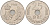 ДАНИЯ 25 ЭРЕ 1982 R; B, МАРГРЕТЕ II (1972-) KM 861.3 медно-никель 4566-545