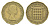 Великобритания 3 пенса 1954 Елизавета II (1952-2022) KM 900, Spink 4153 никель латунь 4643-463