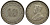 Стрейтс-Сетлментс 10 центов 1927 Георг V (1910-1936) КМ 29b серебро 53-635