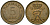 Дания 5 эре 1969 C; S, Фредерик IX (1947-1972) KM 848 бронза 4138-842