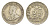 Цейлон 25 центов 1913 Георг V (1910-1936) KM 105 серебро 1516-1211
