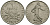 Франция 1 франк 1960 сеятель KM 925.1, Le Franc 226.4 никель 4138-253