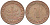ФРГ 1 ПФЕННИГ 1950 D KM 105, J. 380 сталь плакированная медью 116-347