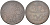 Индия, Бенгальское Президентство Британии 1/2 пайса 1795 (год 37) Calcutta, вес 5,98 гр. KM 50 медь 68-1254
