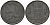 Бельгия 1 франк 1941 Belgique - Belgie, Леопольд III (1934-1947), германская оккупация, Вторая мировая война KM 127 цинк 4161-415