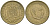 Испания 1 песета 1953 (56) Франсиско Франко (1939-1975) KM 775 алюминиевая бронза 4604-331