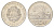 Румыния 1 лей 1963 трактор KM 90 сталь плакированная никелем UNC 4706-841