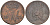 Нидерланды 1 цент 1821 Виллем I (1815-1840) KM 47 медь 1528-345