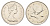 Канада 25 центов 1977 Елизавета II (1952-2022), олень KM 62b никель PROOF-LIKE (BU) 413-4124