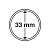 Капсулы круглые – 33 мм, упаковка 10 шт. Leuchtturm. 320931