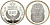 Египет 5 фунтов 1993 маска Тутанхамона KM 793 серебро PROOF 11-281-41