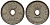 Норвегия 10 эре 1941 Хокон VII (1905-1957) KM 383 медно-никель 4549-953