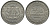 ГАМБУРГ 1/10 МАРКИ 1923 НОТГЕЛЬД алюминий 413-4815
