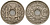 Франция 25 сантимов 1930 KM 867a медно-никель 4187-953