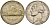 США 5 центов 1964 D, Джефферсон KM А192 медно-никель 92-1133