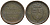 ДАНИЯ 12 СКИЛЛИНГОВ 1813 БАНКОВСКИЙ ТОКЕН KM Tn 2 (682) медь 32-1044