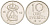 Швеция 10 эре 1966 U Густав VI Адольф (1950-1973) KM 835 медно-никель 4547-1058