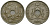 Бельгия 10 сантимов 1921 Belgie KM 86 медно-никель 4172-624