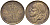 БЕЛЬГИЯ 50 САНТИМОВ 1955 BELGIQUE KM 144 бронза 4392-813