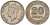 Британская Малайя 20 центов 1948 Георг VI (1937-1952) KM 9 медно-никель 4153-532