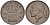 Бельгия 50 сантимов 1966 BELGIQUE KM 148 бронза 4594-356