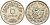 ЕГИПЕТ 5 ПИАСТРОВ 1972 АН1392, 25 ЛЕТ UNISEF, ОШИБКА (UNISFE) KM A427 медно-никель UNC 4513-633