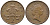 Великобритания 2 пенса 1985 Елизавета II (1952-2022) KM 936, Spink 4376 (C3) бронза 87-741