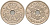 Дания 2 кроны 1993 LG; JP; A, Маргрете II (1972- ) KM 874.1 медно-никель 4143-1211