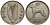 Ирландия 6 пенсов 1949 ирландский волкодав KM 13a медно-никель 4189-717