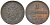 Австрия 1 крейцер 1851 B, Франц Иосиф I (1848-1916) KM 2185 медь 4615-551