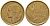 ФРАНЦИЯ 10 ФРАНКОВ 1958 ПЕТУХ KM 915.1, LE FRANC 363.14 алюминиевая бронза 201-353