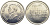 Иордания 2 1/2 пиастра 1996 KM 53 никелированная сталь aUNC 1527-115