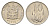 ЮАР 10 центов 1970 цветок алоэ KM 85 никель 4669-1229