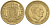 Испания 1 песета 1966 (70) Франсиско Франко (1939-1975) KM 796 алюминиевая бронза 4604-133