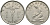 Бельгия 1 франк 1923 Belgique, Альберт I (1909-1934) KM 89 никель 51-1916
