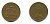 Великобритания 2 пенса 1971 Елизавета II (1952-2022) КМ 916, Spink 4235 (C1) бронза 4110-647