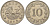 Мальта 10 центов 1972 баржа Великого магистра KM 11 медно-никель 82-545