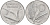 Италия 10 лир 1952 R, плуг, колосья KM 93 алюминий 4571-514