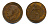 Великобритания 1 пенни 1921 Георг V (1910-1936) KM 810, Spink 4051 бронза 47-611