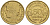 ФРАНЦИЯ 50 САНТИМОВ 1941 ТИП MORLON KM 894.1, LE FRANC 192.18 алюминиевая бронза 44-638