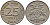 Тринидад и Тобаго 25 центов 1966 герб KM 4 медно-никель 4396-638