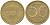 Австрия 50 грошей 1966 KM 2885 алюминиевая бронза 4576-1034
