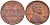 США 1 ЦЕНТ 1965 ЛИНКОЛЬН KM 201 медь цинк UNC 187-1151
