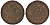 Россия деньга 1749 Елизавета (1741-1762) Биткин 359 медь 45-636