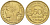 ФРАНЦИЯ 50 САНТИМОВ 1941 ТИП MORLON KM 894.1, LE FRANC 192.18 алюминиевая бронза 44-652