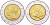 Италия 500 лир 1998 R, 20 лет программе FAO KM 193 биметалл 4551-557