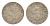 Британская Индия 2 анны 1841 Виктория (1837-1901) KM 459 серебро 75-1142